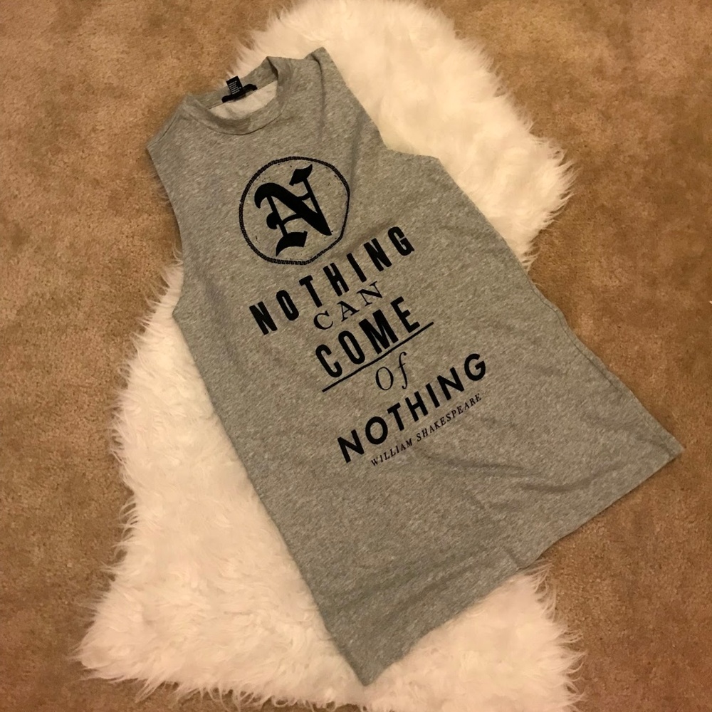 Sleeveless Sweatshirt Tunic